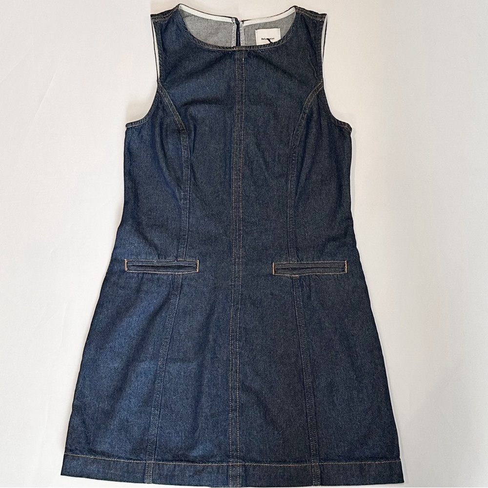 Reformation Citron Denim Mini Dress